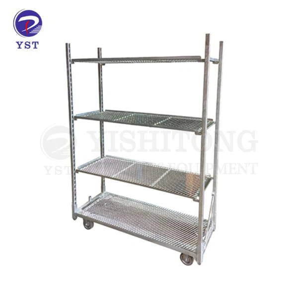Carrito para vivero de jardín