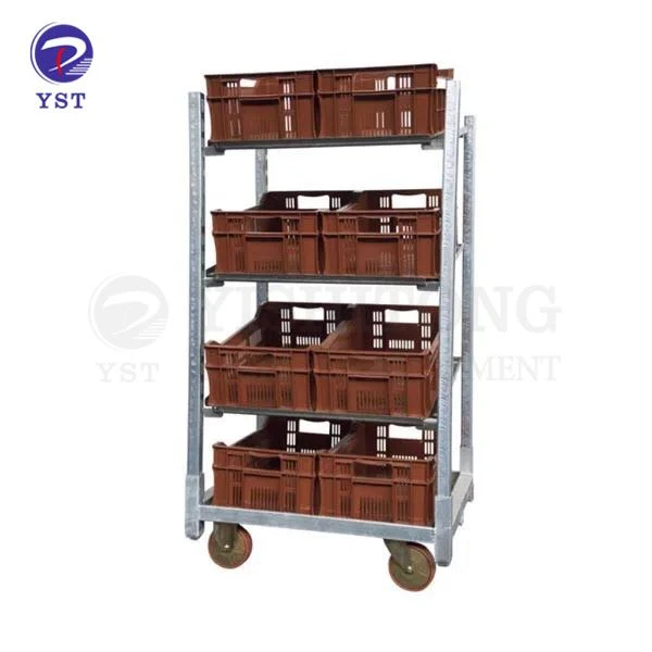 Half Danish Plant Container Trolley