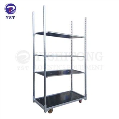 Carro de vivero de flores