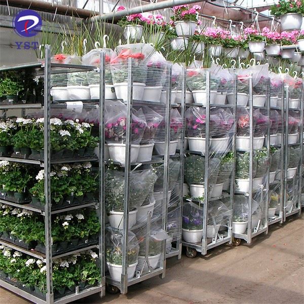 Plant Danish Rolling Metal Carts