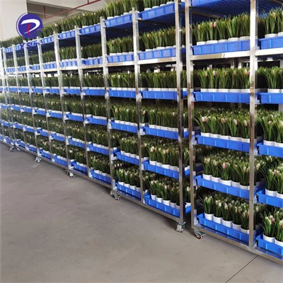 Carro de plantas para uso en viveros