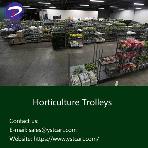 Carros de horticultura para distribución de plantas